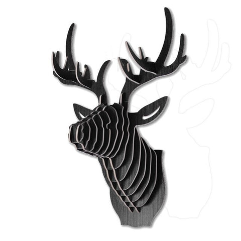 Wooden Wall Hanging Deer Head