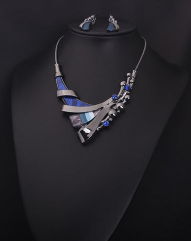 Rhinestone Statement Necklace