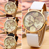 World Map Watch For Travelllers