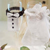 Bride & Groom  Wedding Wine Glass